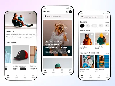 Online Shopping Apps Design appdesign appux designinspiration digitaldesign ecommercedesign figma minimaldesign mobileapp mobileux moderndesign onlineshoppingappps productdesign responsivedesign shoppingapp typography ui userinterface uxdesign