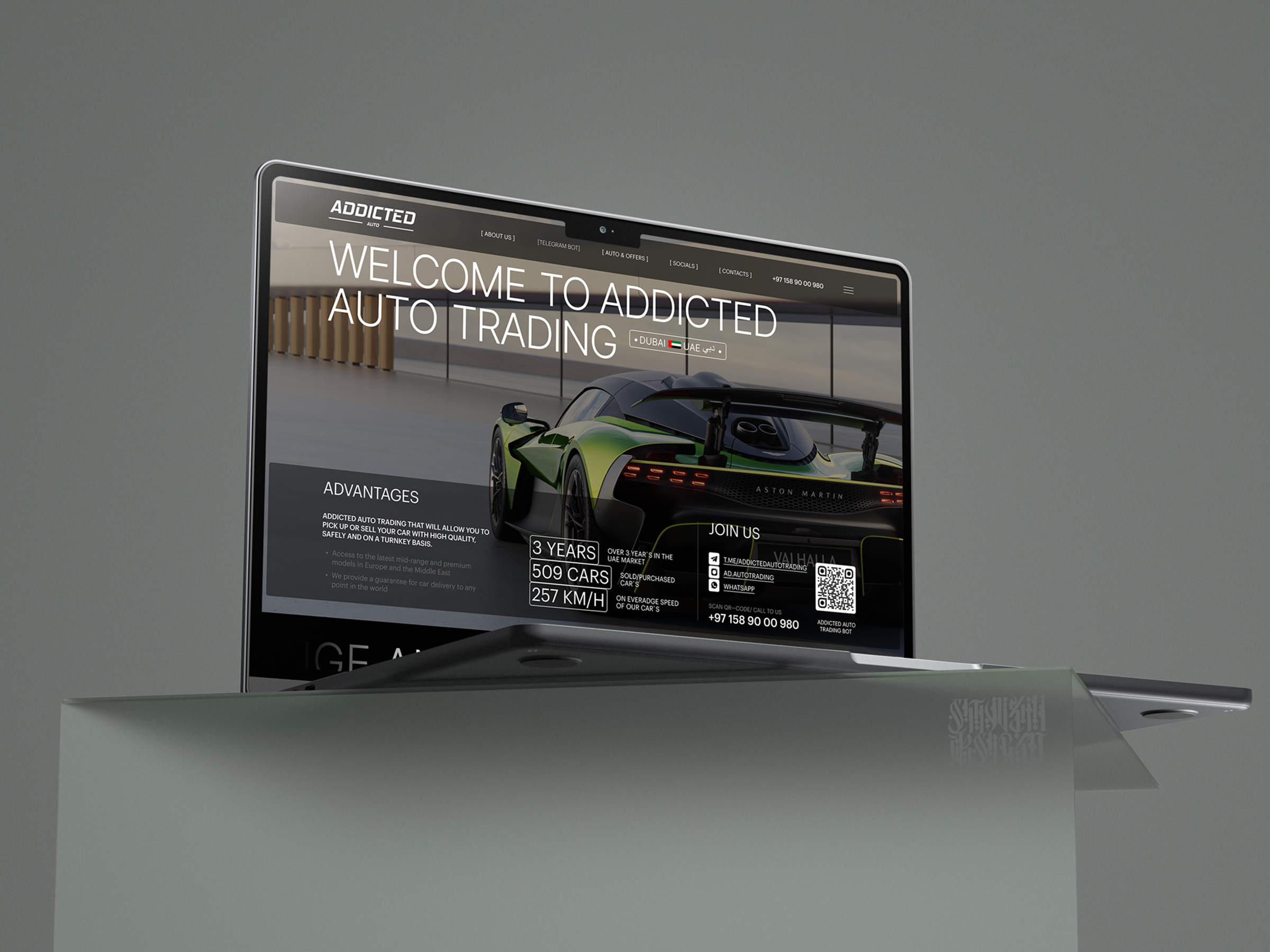 Welcome to Addicted Auto— Buying and Selling Cars in UAE! design interface product ui web