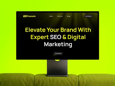 Digital Marketing Agency Website agency animation digital marketing framer landing modern ui uiux website