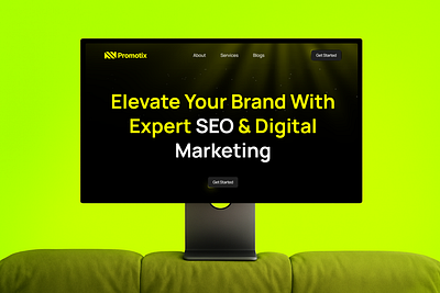 Digital Marketing Agency Website agency animation digital marketing framer landing modern ui uiux website