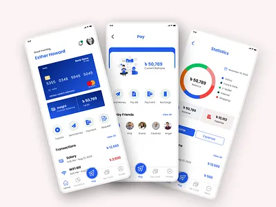 Secure Payments. Mobile APP UI Design - app design appprototype bankingapp cardpayment cryptowallet digitalwallet financeapp fintech mobilebanking moneytransfer paymentapp ransactionui securepayments uidesign uiexploration visualdesign