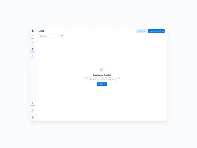 Get Started! 🚀 empty screen ui user experience user interface ux