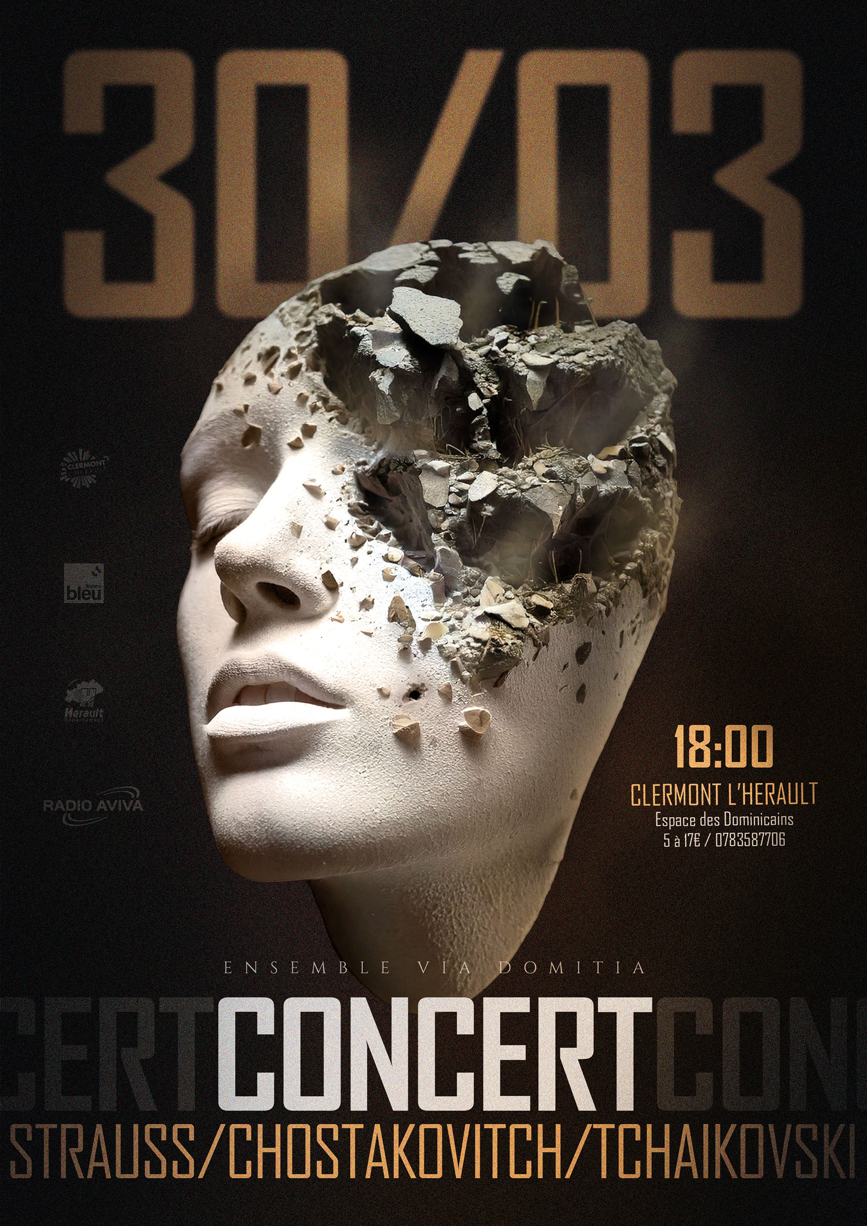 Event Poster - A4 3d beautiful branding concept concert graphic design illustration mockup print stunning vector