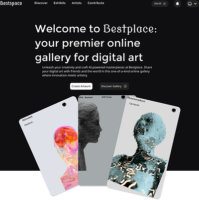 Bestplace landing page figma ui ui ux design ux