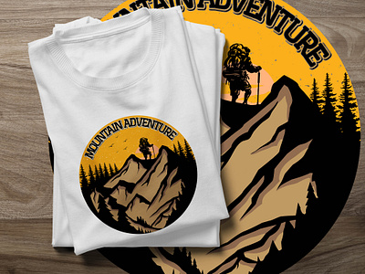 Mountain T-shirt Design | Adventure T-shirt Design | Outdoor Tee adventure shirt adventure shirt design adventure shirt designs adventure shirts adventure tee adventure tee design adventure tee designs adventure tees adventure tshirt adventure tshirt design adventure tshirt designs adventure tshirts adventureshirtdesign illustration mountain shirt mountain tshirt mountain tshirt design mountain tshirt designs print typography