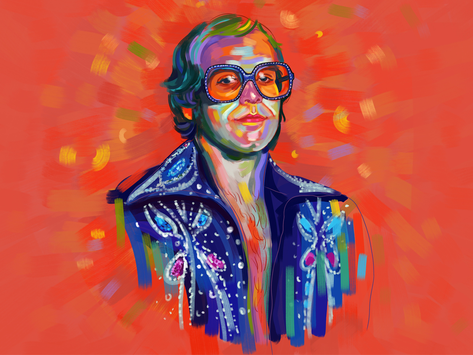 Example of Portrait Illustration