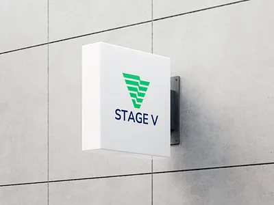 Logo Desing brending company brending desing graphic design identity illustrator inspiration level logo logodesign logotip mockup monogram photoshop presonal signature stage v logo visual identity