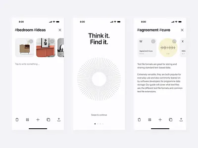 Coming soon app ios mobile notes productivity ui ux