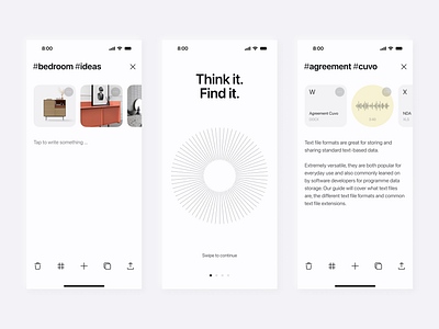Coming soon app ios mobile notes productivity ui ux