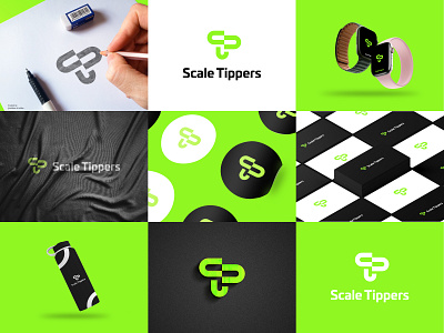 fitness logo design, logos, logo and branding - scale tippers brand identity branding design exercise fitness app fitness logo graphic design gym health logo logo design logomark logos minimalist sport st logos vector workout