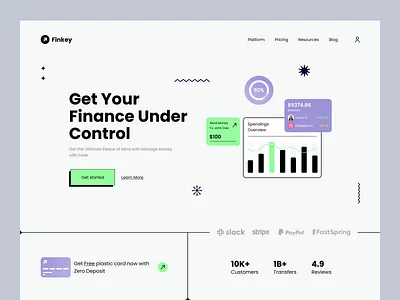 Finance management website finance finance website fintech fintech saas landing page management onixlab saas saas website ui ux web design web ui website website design