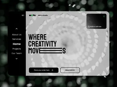 ✨ MOVA Studio – Web UI Concept ✨ 3d 3ddesign 3dui agencywebsite animation blender blender3d designinspiration futuristicui interactivedesign motiondesign motiongraphics ui uianimation uidesign webdesign webgl webmotion