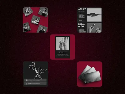 Luxe Spa Manicure Pedicure Services 3d animation motion graphics