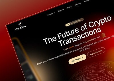 🚀 The Future of Crypto Transactions – UI Design crypto cryptodashboard darkmode dribbble financeapp fintech neumorphism tradingplatform ui uxui webdesign