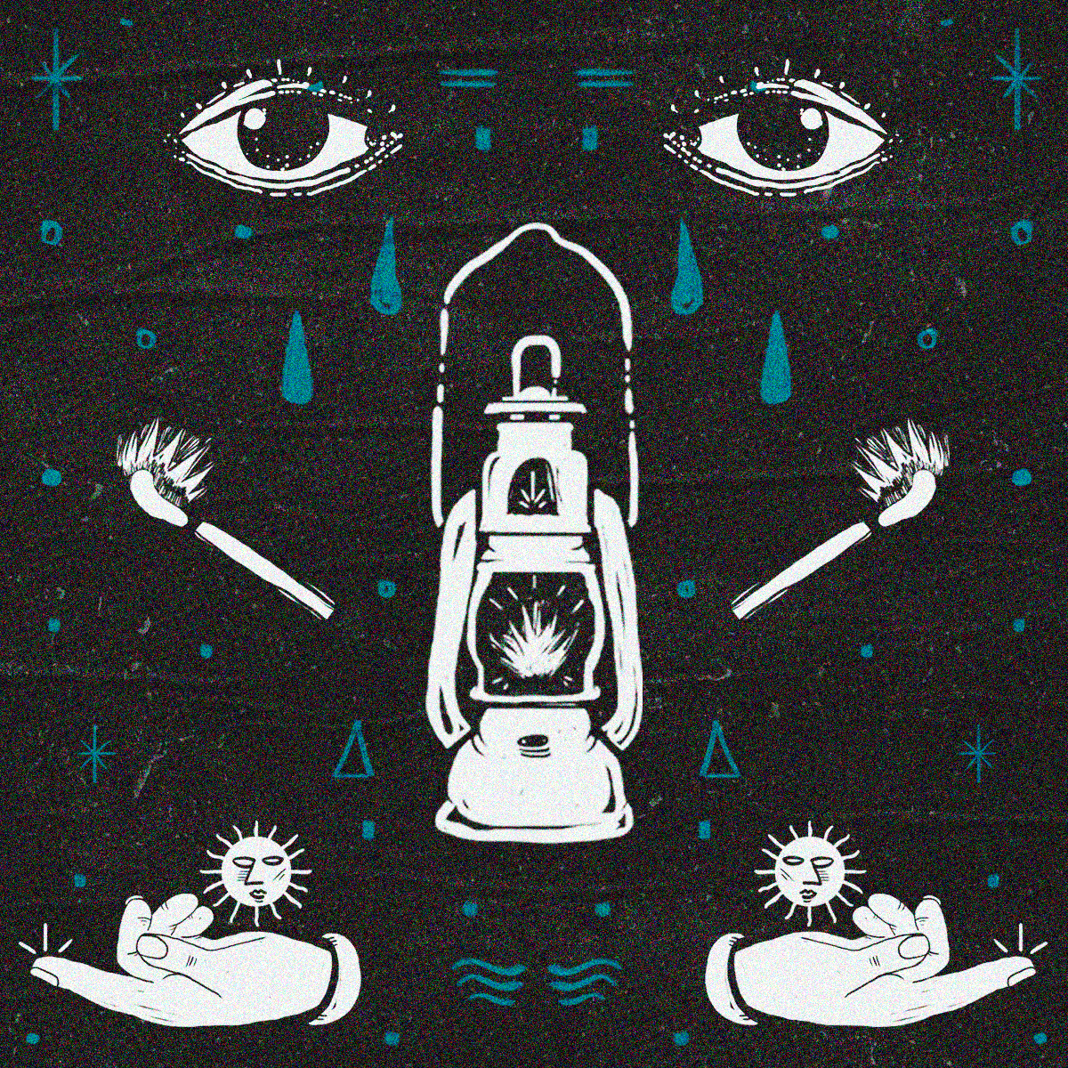 Strange Lights digital dohs esoterism gnosticism illustration spiritism