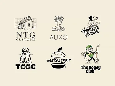 Hand-Drawn Logofolio 🎨 brand brand and identity brand and identity design brand design brand designer brand identity brandbook branding branding design identity logo logo design logo designer logo mark logodesign logos logotype startup visual identity