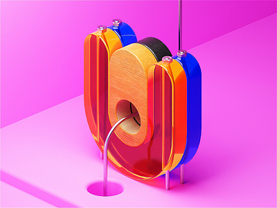 Just Relax 3d abstract blender branding cycles design illustration infinite loop relax render satisfying shapes