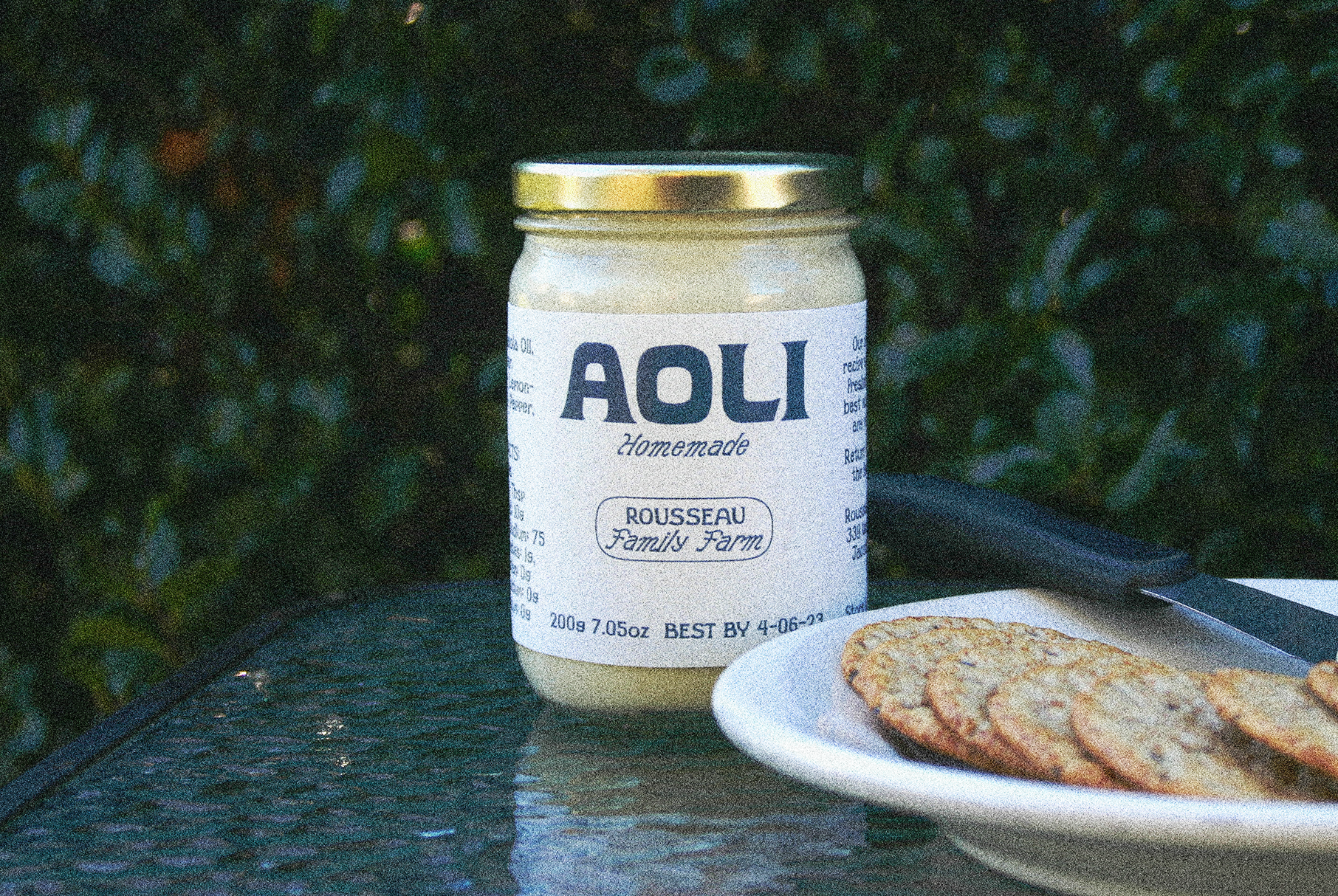 Aoli - Font Usage branding design font design fonts food and drink graphic design labels type type design typography