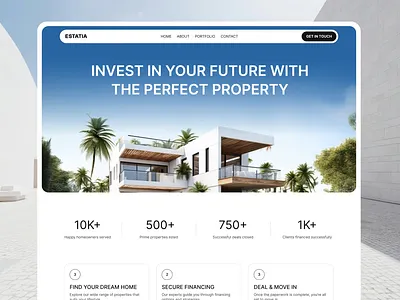Real Estate Website clean design home house property real estate real estate website realtor ui ui design ux web web design website website design