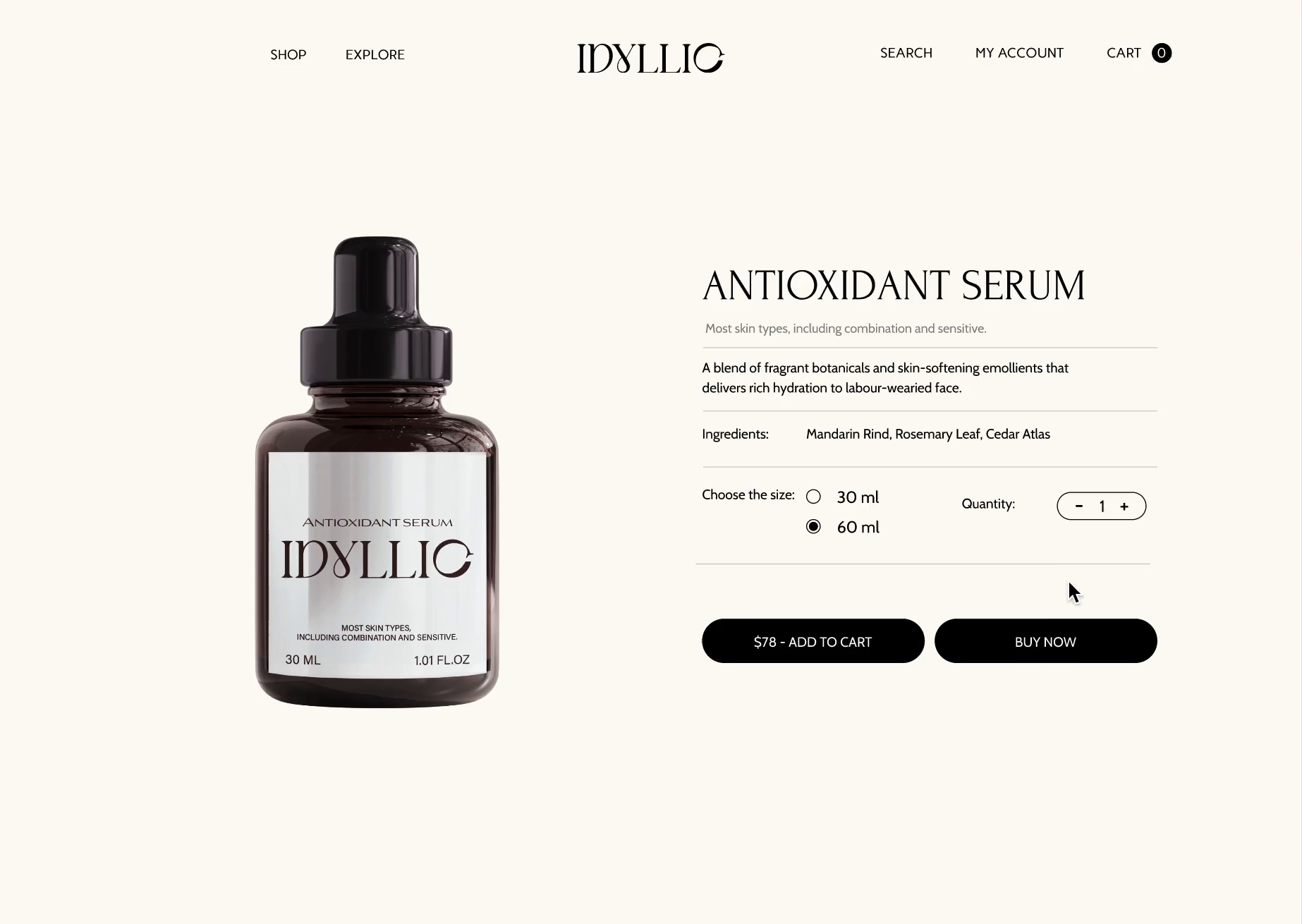 Cart logic and design site by Dina Creative Space Branding