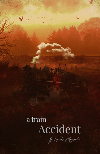 Train_Accident Poster graphic design