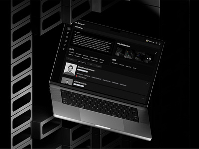IT CRM Designer darkmodedesign enterprisesolutions itmanagement productdesigner projecttracking ui