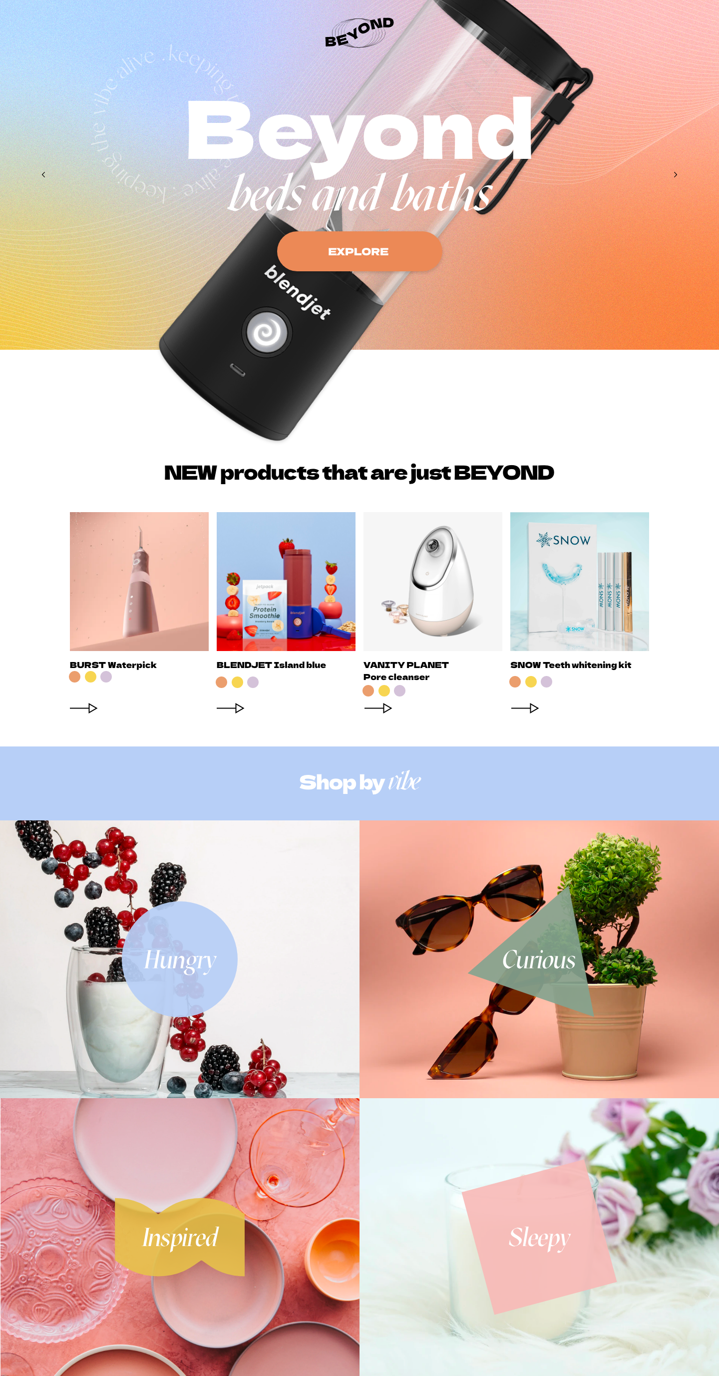 Bed Bath and Beyond Concept branding graphic design logo ui