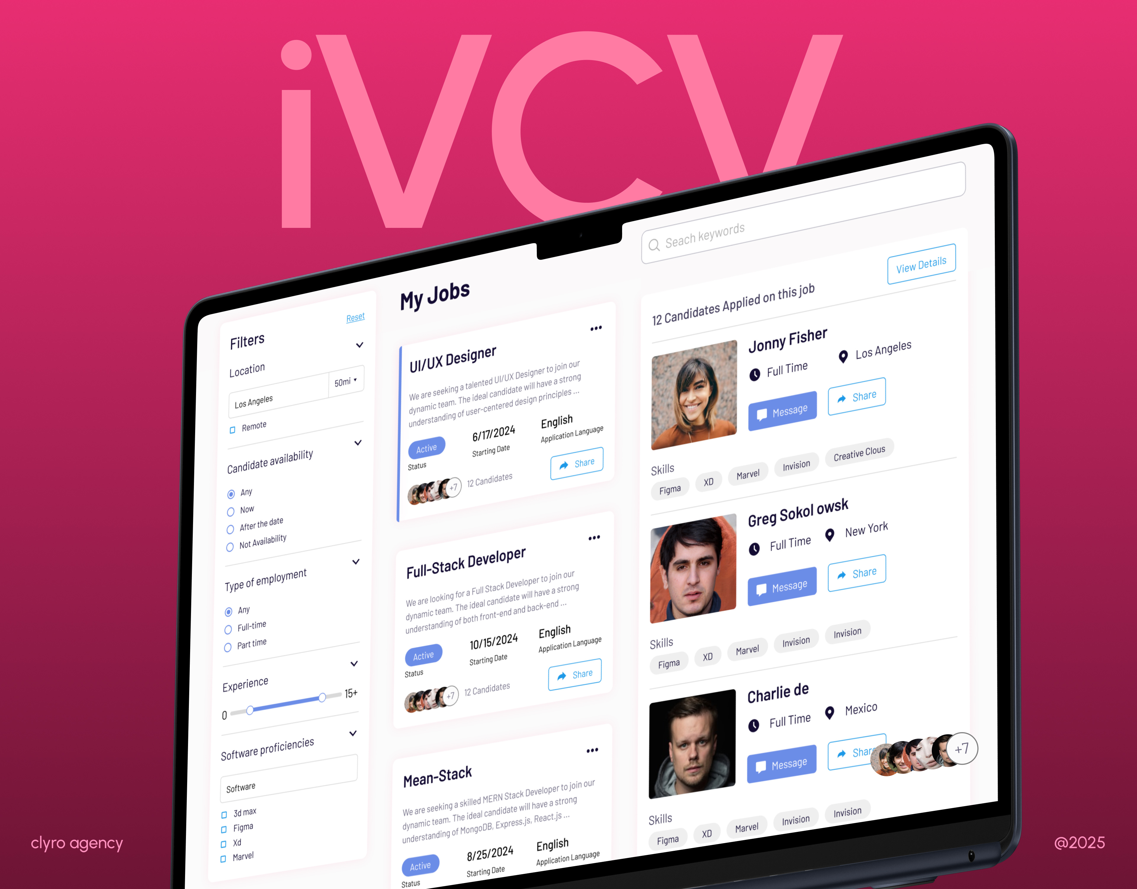 AI-based recruitment screening platform | HR Tech android app design clean corporate ios modern ui design recruitment saas saas design saas product ui design ui ux desi ui ux design uiux