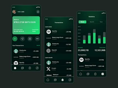 Trust Flow - Your Trusted Bank App app bank design finance mobile ui
