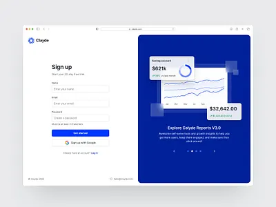 Sign Up Concept create a new account create account graph insights log in saas saas product sign in sign up web app