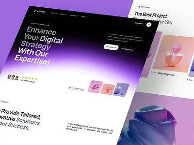 Kadisto - Digital Agency agency ai branding company creative digital elementor framer landing marketing page profile shopify studio ui webflow website wordpress