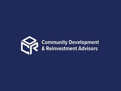 Community Development & Reinvestment Advisors - Primary Logo advisors banking brand branding community community development design graphic design icon icon design illustration investment company logo logo design primary logo reinvestment vector white