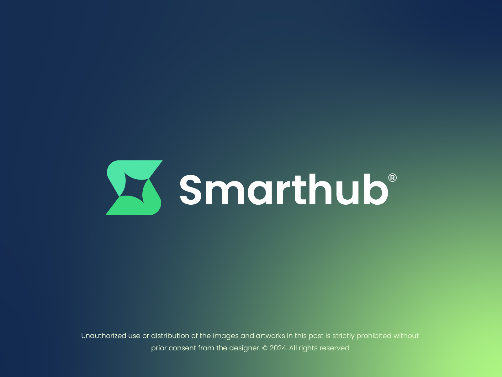 Smarthub® Visual Identity abstract logo ai app app logo brand identity branding design geometric logo logo design modern logo s letter s logo s tech sgeometric spark symbol