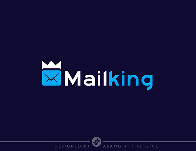 Mailking Logo Design Proposal (✉+♛) abstract branding creative logo email engage gmail icon identity kinglogo ldalamgir logo logo redesign logotype mailbox mailking maillogo mails message privacy vector