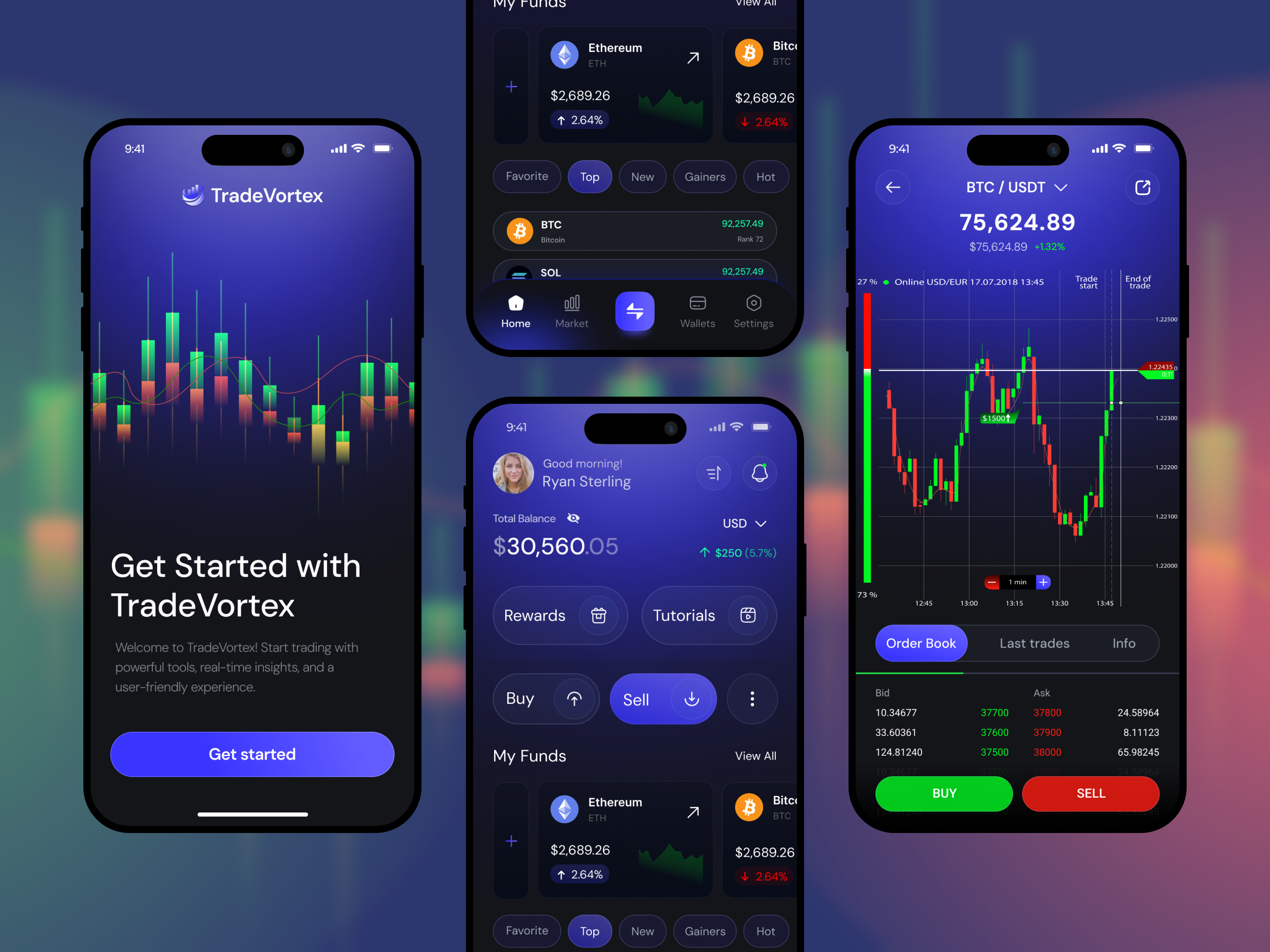 Example of Web3 & Crypto App Design