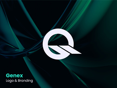 Genex - tech - letter logo app logo brand identity branding icon identity internet letter logo logo software tech tech logo technology technology logo