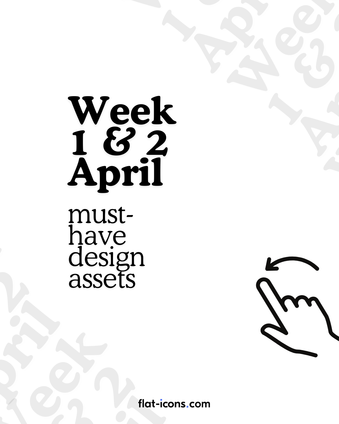 Week 1 & 2 Design Assets Must Have branding design graphic design icon icons illustration ui ux vector
