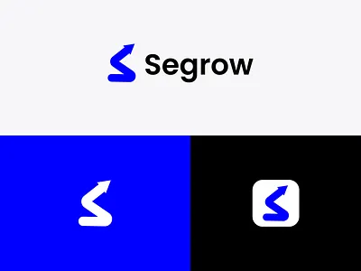 S letter business growth logo branding business logo creative custom design graphic design growth icon design letter logo letter mark logo logo design logo designer logo maker minimal logo modern s letter logo unique unique logo vector