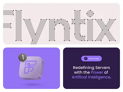 Flyntix - Logo & Brand Identity - 04 ai app icon brand identity branding chinthaka gunaratne f letter f letter logo letter mark lettering logo logo design logo for app logos logotype minimal logo monogram tech typography wordmark