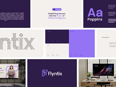 Flyntix - Logo & Brand Identity - 05 ai brand design brand identity brand style guide branding branding designer branding guidelines f f logo graphic design identity letter f logo logo design logo designer logo for startup logo inspirations mark monogram tech