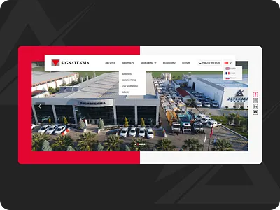 Signatekma Web UI Design