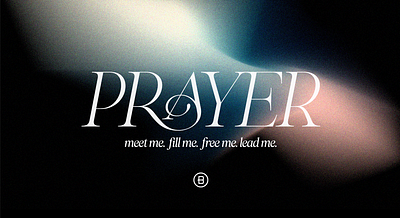 Prayer Sermon Series branding design graphic design logo