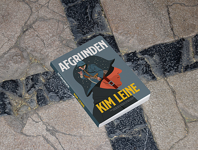 Afgrunden bookcover graphic design illustration