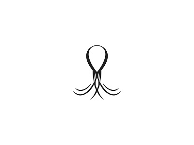 Octopus logo adobe animal design illustrator letter m logo logo design minimal modern octopus simple vector
