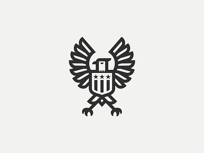 Eagle american eagle bird eagle hawk icon illustration logo osprey usa
