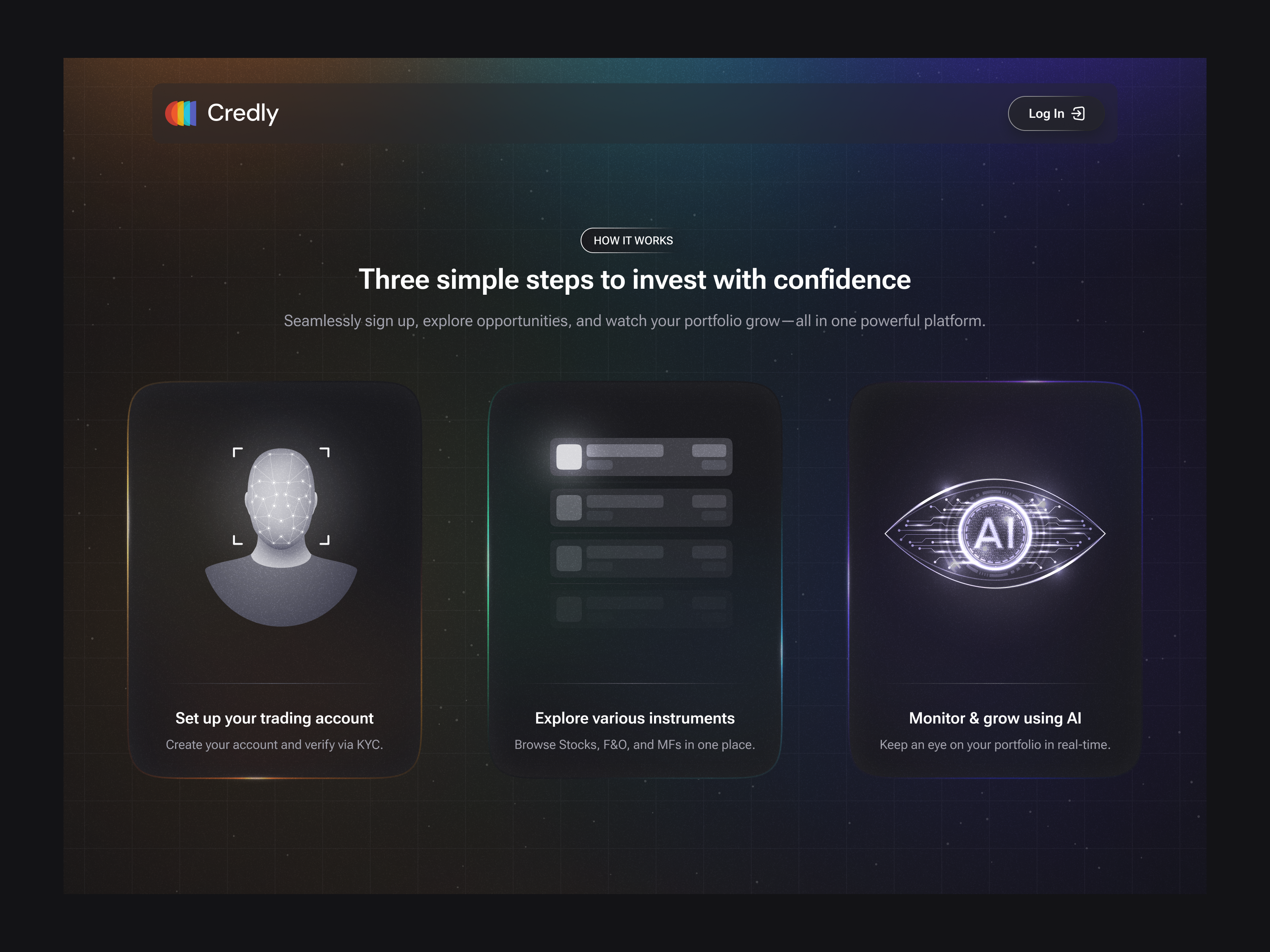 Example of 2 D/3D Website Design