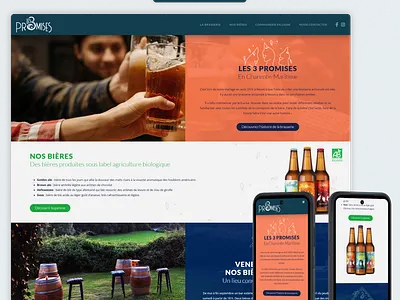 Les 3 Promises website