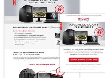 Ricoh Landing Page