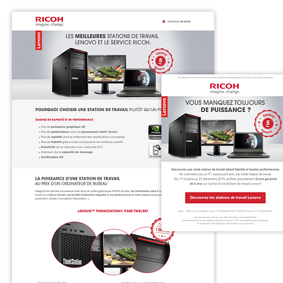 Ricoh Landing Page