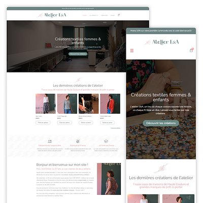 Atelier E&A website
